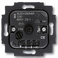 Механизм поворотного светорегулятора-переключателя коллекции BJE, 600 Вт |  код.  6515-0-0840 |  ABB